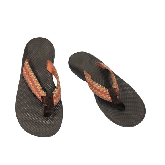Chaco Shoes - Women's Chaco Flip Flops Size W9 Vibram Soles Durable Comfortable Footwear